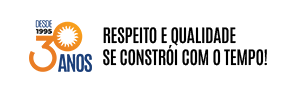Selo de 30 anos - Respeito e qualidade se constrói com o tempo!