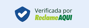 Selo de Verificada por Reclame Aqui